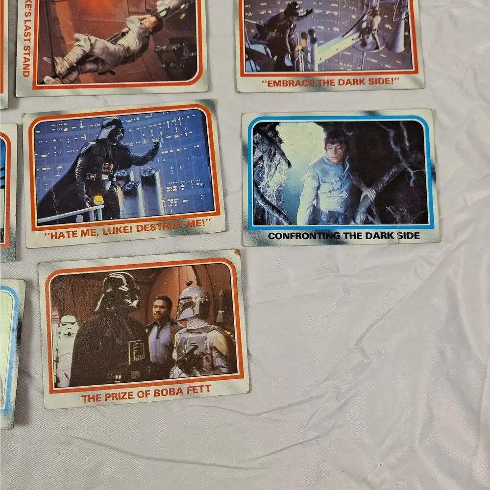 Vintage 1980 Topps Star Wars The Empire Strikes Back Trading Card Lot (25 Cards)